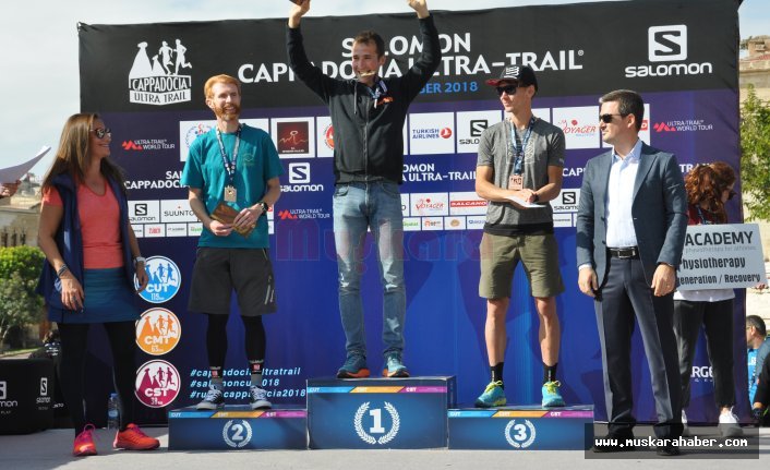Salomon Kapadokya Ultra Trail Koşusu ödül töreni yapıldı