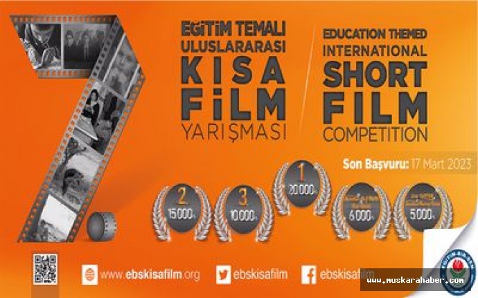 “Eğitim” temalı uluslararası kısa film yarışması başladı
