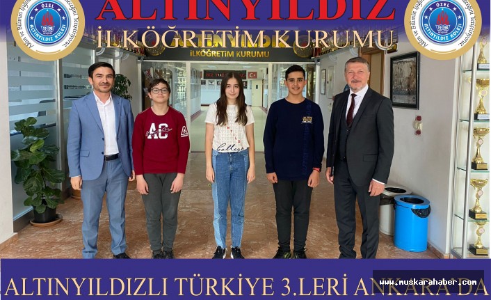 Türkiye 3.’sü Altınyıldızlılar Ankara’da