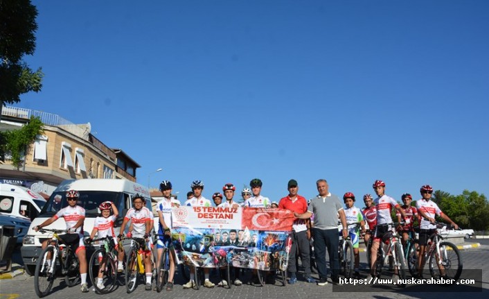"15 Temmuz Demokrasi ve Milli Birlik Günü" bisiklet turu