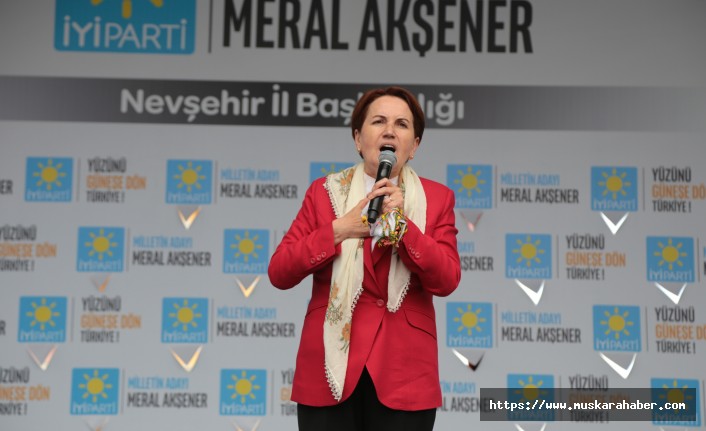 Meral Akşener Nevşehir’e geliyor