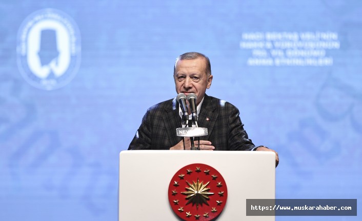 Cumhurbaşkanı Erdoğan’dan Hacıbektaş’ta kardeşlik mesajı