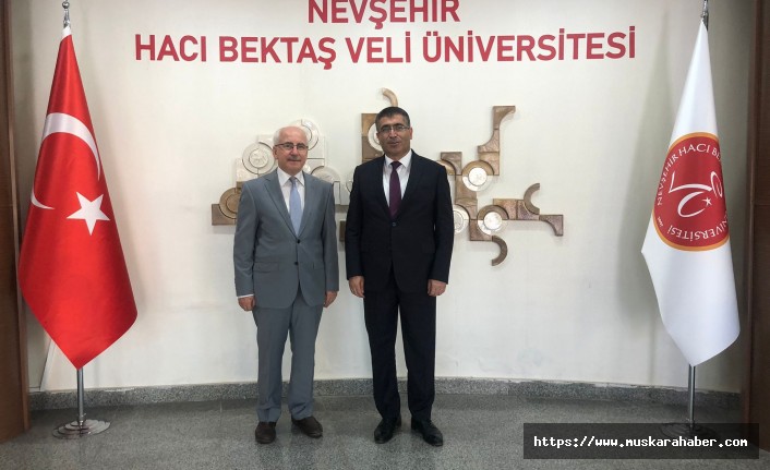 Cumhurbaşkanlığı Sosyal Politikalar Kurulu Üyesi Yılmaz’dan Rektör Aktekin’e ziyaret