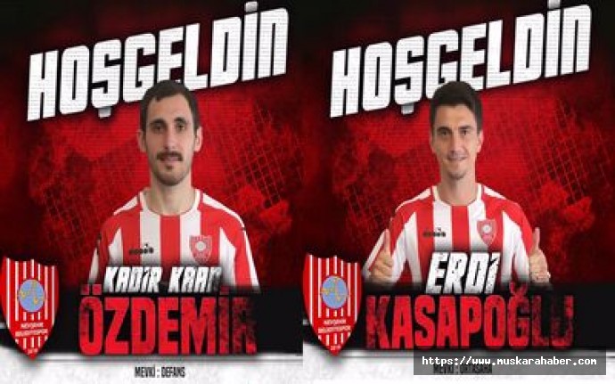 Nevşehir Belediyespor'dan 2 transfer daha