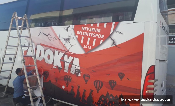 Nevşehir Belediyespor’un yeni takım otobüsü hazırlanıyor