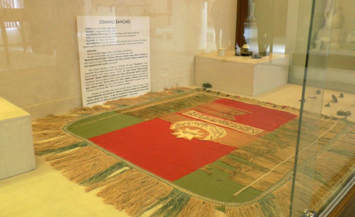 ‘Alemli Sancağı’ Nevşehir Müzesi'nde sergileniyor