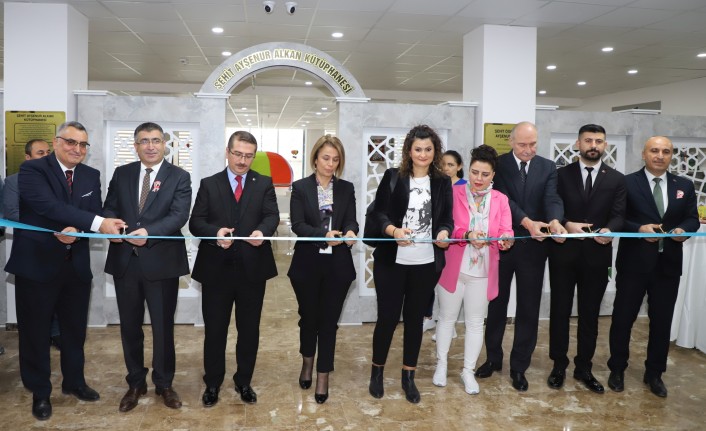 Şehit Aysenur Alkan Kütüphanesi açıldı